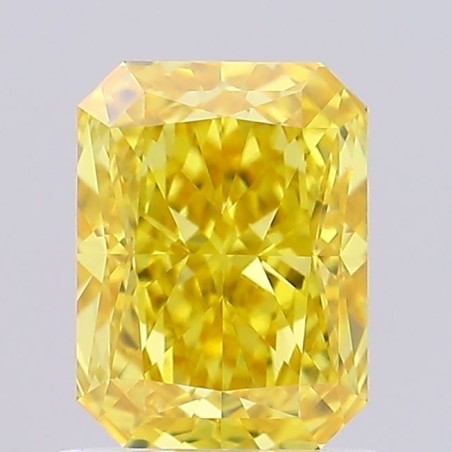 Diament laboratoryjny o barwie fantazyjnej radiant, 1.19ct, VVS2, Fancy Vivid Yellow, IGI LG715560170
