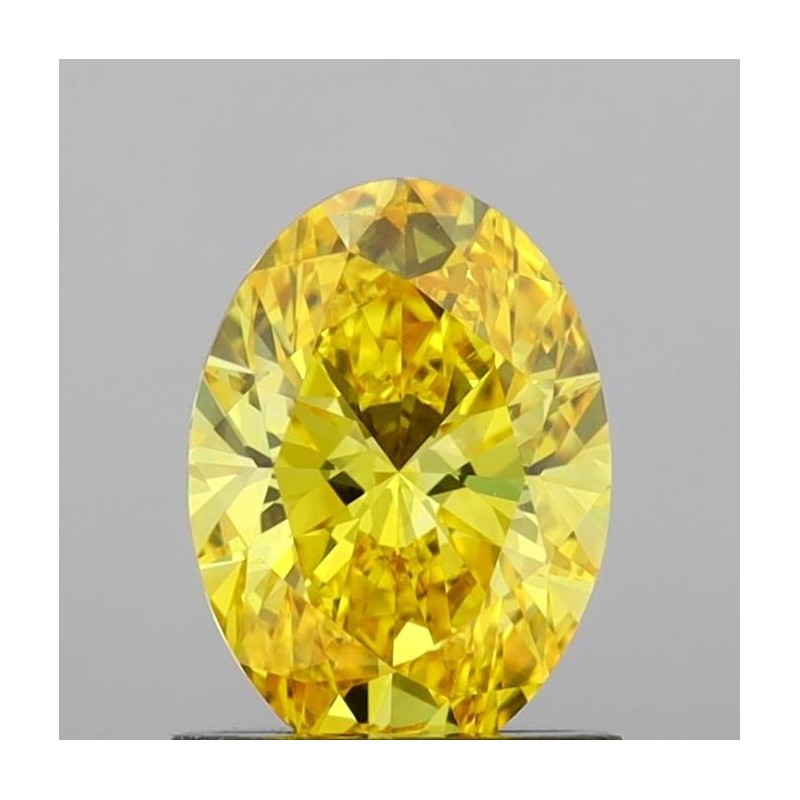 Diament laboratoryjny o barwie fantazyjnej szlif owalny, 1.01ct, VVS2, Fancy Vivid Yellow, IGI LG691539987 Diament laboratoryjny o barwie fantazyjnej szlif owalny, 1.01ct, VVS2, Fancy Vivid Yellow, IGI LG691539987