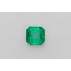 Szmaragd Asscher, 2.17 ct, GREEN, GIA 2358112123