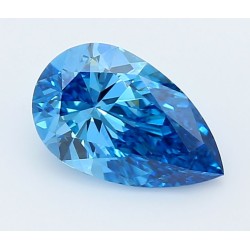 Diament laboratoryjny o barwie fantazyjnej szlif gruszkowy, 1.54ct, VVS2, Fancy Vivid Blue, IGI LG731501239