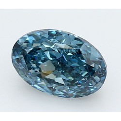 Diament laboratoryjny o barwie fantazyjnej szlif owalny, 2.03ct, VVS2, Fancy Vivid Blue, IGI LG719506118