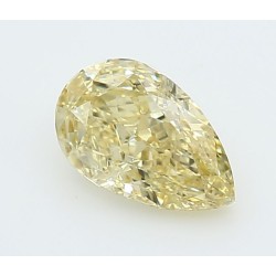 Diament laboratoryjny o barwie fantazyjnej szlif gruszkowy, 1.01ct, VVS2, Fancy Intense Yellow, IGI LG729526582