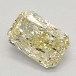 Diament laboratoryjny o barwie fantazyjnej radiant, 1.27ct, VVS2, Fancy Intense Yellow, IGI LG621497975