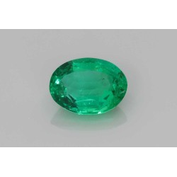 Szmaragd szlif owalny, 1.11 ct, GREEN, GIA 6482434644