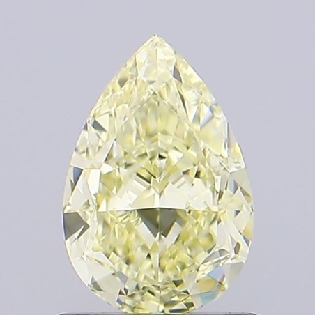 Diament laboratoryjny o barwie fantazyjnej szlif gruszkowy, 1.06ct, VVS2, Fancy Light Yellow, IGI LG734539239