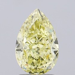 Diament laboratoryjny o barwie fantazyjnej szlif gruszkowy, 1.64ct, VVS2, Fancy Intense Yellow, IGI LG735510645