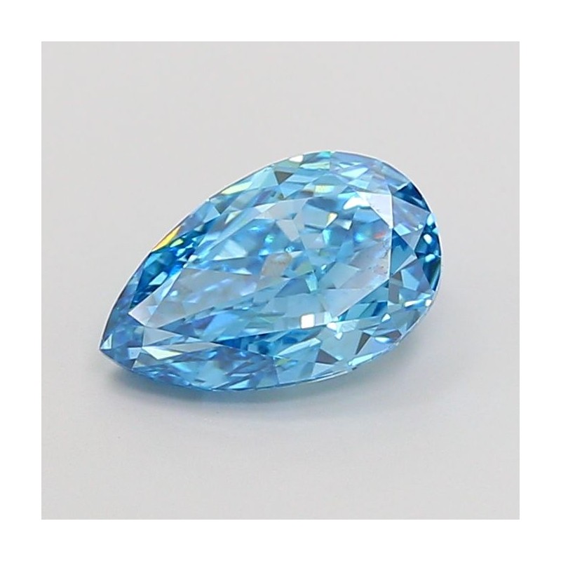 Diament laboratoryjny o barwie fantazyjnej szlif gruszkowy, 1.67ct, VVS2, Fancy Vivid Blue, IGI LG737531061 Diament laboratoryjny o barwie fantazyjnej szlif gruszkowy, 1.67ct, VVS2, Fancy Vivid Blue, IGI LG737531061