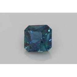 Szafir Asscher, 1.55 ct, TEAL, GIA 6482455288