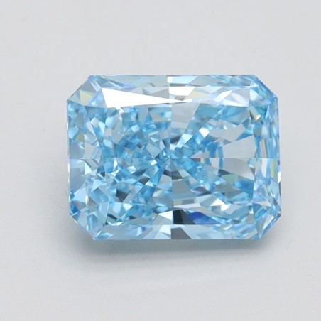 Diament laboratoryjny o barwie fantazyjnej radiant, 1.68ct, VVS2, Fancy Vivid Blue, IGI LG560224414