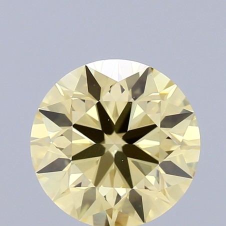Diament laboratoryjny o barwie fantazyjnej szlif okrągły, 2ct, VVS2, Fancy Intense Yellow, IGI LG734542581