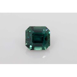 Szafir Asscher, 3.53 ct, TEAL, GIA 2235467887