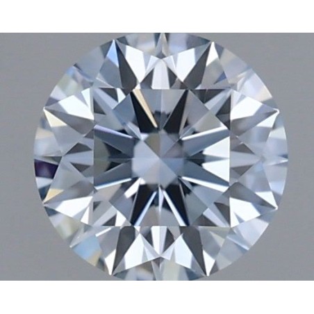 Diament laboratoryjny o barwie fantazyjnej szlif okrągły, 0.51ct, VVS2, Fancy Light Blue, IGI LG712549539