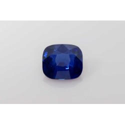 Szafir szlif poduszkowy, 4.2 ct, BLUE, GIA 6233538027