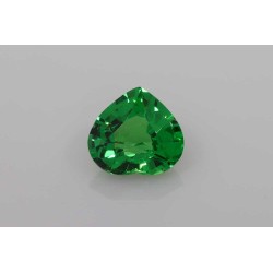 Granat serce, 2.11 ct, GREEN, GIA 1232470928