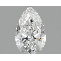 Diament laboratoryjny bezbarwny szlif gruszkowy, 1.08ct, VVS2, D, IGI LG692546862