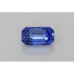 Szafir szlif szmaragdowy, 3.04 ct, BLUE, GIA 6521157116