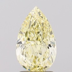 Diament laboratoryjny o barwie fantazyjnej szlif gruszkowy, 2.03ct, VVS2, Fancy Yellow, IGI LG735542915