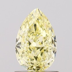 Diament laboratoryjny o barwie fantazyjnej szlif gruszkowy, 1.02ct, VVS2, Fancy Yellow, IGI LG737578463
