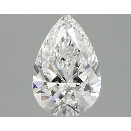 Diament laboratoryjny bezbarwny szlif gruszkowy, 1.08ct, VVS2, D, IGI LG702550036