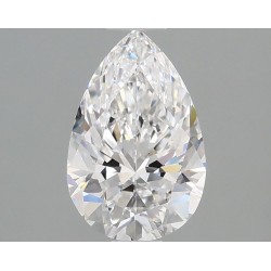 Diament laboratoryjny bezbarwny szlif gruszkowy, 1.08ct, VVS2, D, IGI LG685544298