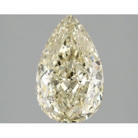 Diament laboratoryjny o barwie fantazyjnej szlif gruszkowy, 2.03ct, VVS2, Fancy Intense Yellow, IGI LG692518955