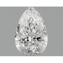 Diament laboratoryjny bezbarwny szlif gruszkowy, 1.08ct, VVS2, D, IGI LG700566823