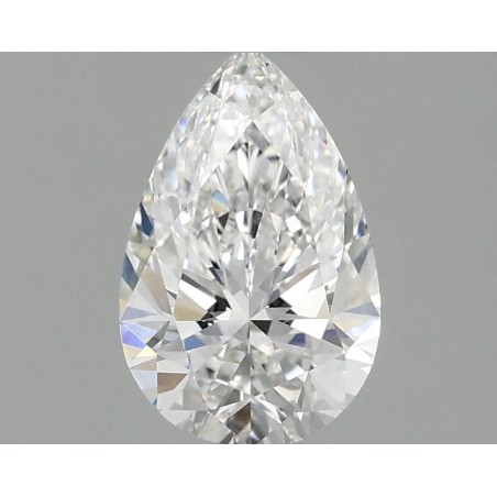 Diament laboratoryjny bezbarwny szlif gruszkowy, 1.1ct, VVS2, D, IGI LG698590038