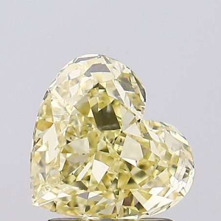 Diament laboratoryjny o barwie fantazyjnej serce, 1.58ct, VVS2, Fancy Yellow, IGI LG737549780