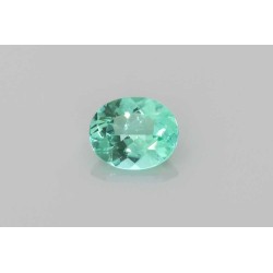 Turmalin szlif owalny, 0.52 ct, GREEN, GIA 5523593974