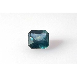 Szafir Asscher, 1.68 ct, TEAL, GIA 7528695258