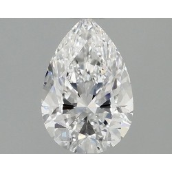 Diament laboratoryjny bezbarwny szlif gruszkowy, 1.1ct, VVS2, D, IGI LG698576935