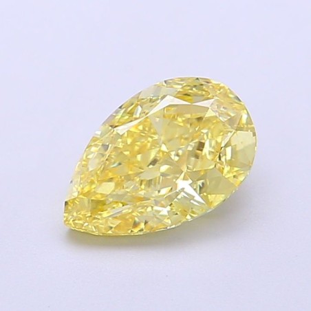Diament laboratoryjny o barwie fantazyjnej szlif gruszkowy, 1.3ct, VVS2, Fancy Intense Yellow, IGI LG700517221