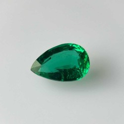 Szmaragd szlif gruszkowy, 5.13 ct, GREEN, GIA 2524981012