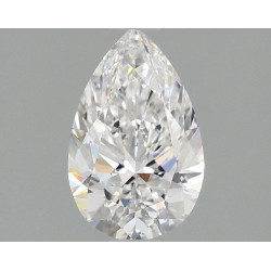 Diament laboratoryjny bezbarwny szlif gruszkowy, 1.1ct, VVS2, D, IGI LG691590039