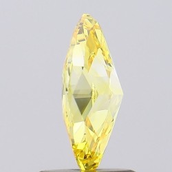 Diament laboratoryjny o barwie fantazyjnej markiza, 1.14ct, VVS2, Fancy Vivid Yellow, IGI LG630428749