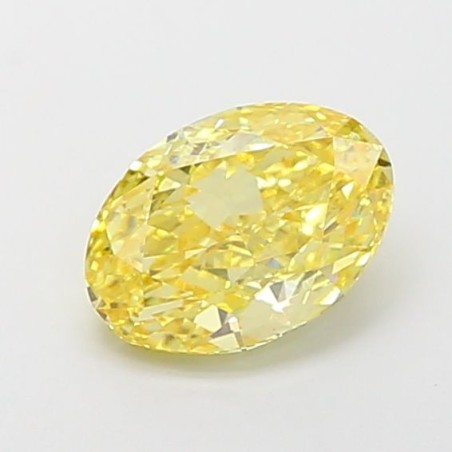 Diament laboratoryjny o barwie fantazyjnej szlif owalny, 1.78ct, VVS2, Fancy Vivid Yellow, IGI LG677552954
