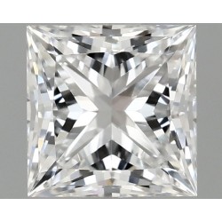 Diament laboratoryjny bezbarwny szlif princess, 1.1ct, VVS2, D, IGI LG711513316