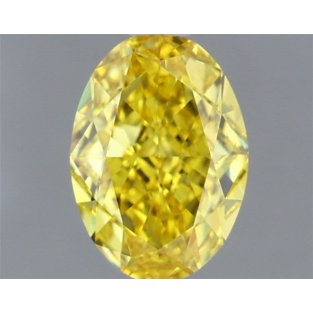 Diament laboratoryjny o barwie fantazyjnej szlif owalny, 1.06ct, VVS2, Fancy Vivid Yellow, IGI LG681558577