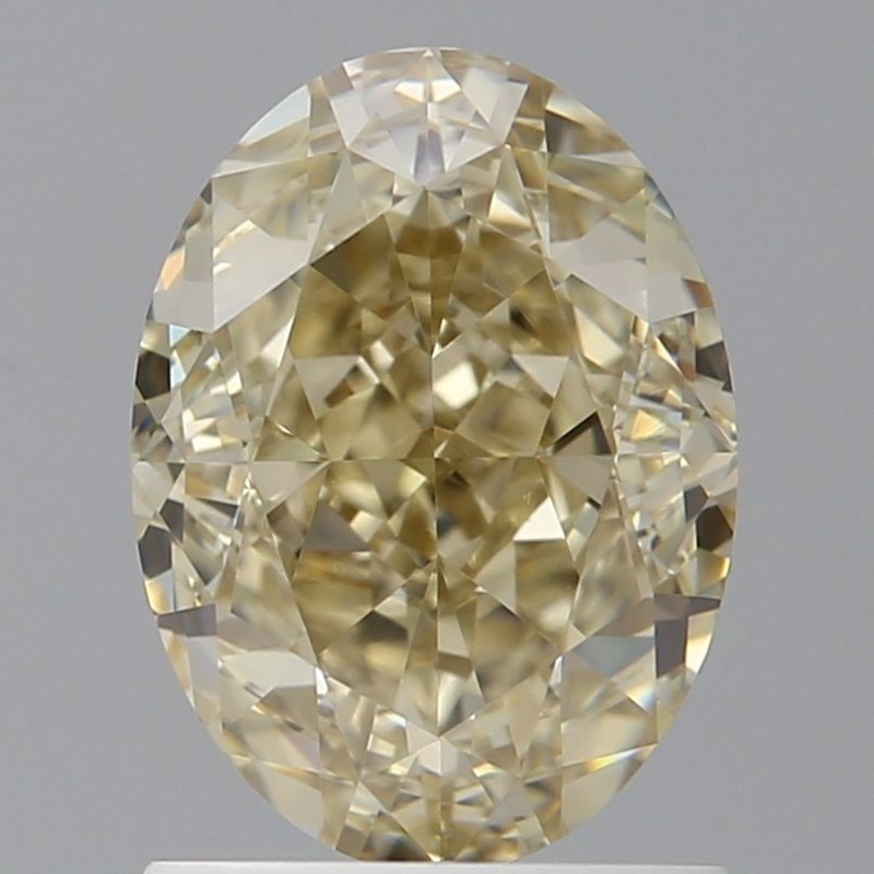 Diament o barwie fantazyjnej szlif owalny, 1.71ct, VS1, Fancy Light Yellow, GIA 6525881305 Diament o barwie fantazyjnej szlif owalny, 1.71ct, VS1, Fancy Light Yellow, GIA 6525881305