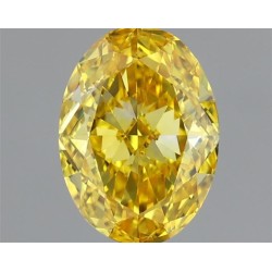 Diament laboratoryjny o barwie fantazyjnej szlif owalny, 1.01ct, VVS2, Fancy Vivid Yellow, IGI LG681544961