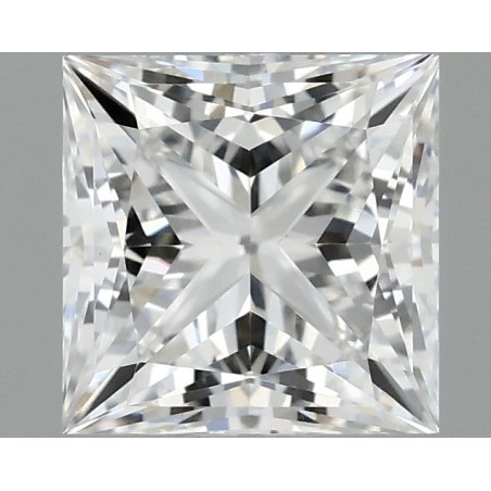 Diament laboratoryjny bezbarwny szlif princess, 1.1ct, VVS2, D, IGI LG708586568