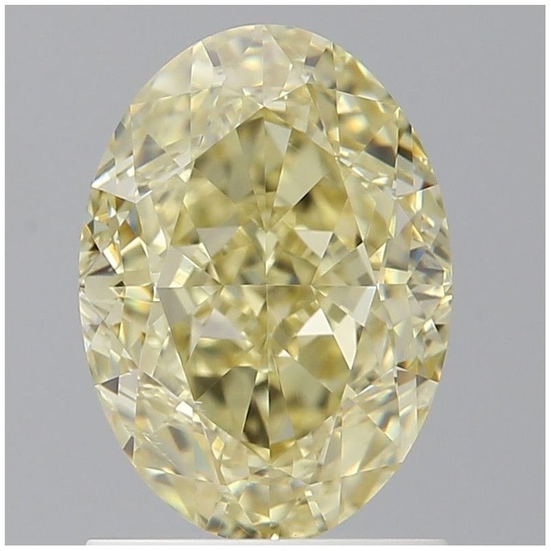 Diament o barwie fantazyjnej szlif owalny, 1.72ct, VS2, Fancy Yellow, GIA 7531005215 Diament o barwie fantazyjnej szlif owalny, 1.72ct, VS2, Fancy Yellow, GIA 7531005215