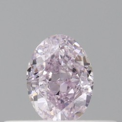 Diament o barwie fantazyjnej szlif owalny, 0.31ct, VS1, Fancy Light Pinkish Purple, GIA 6472438729