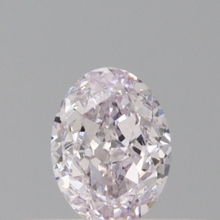 Diament o barwie fantazyjnej szlif owalny, 0.3ct, VS2, Fancy Light Purplish Pink, GIA 6465270478