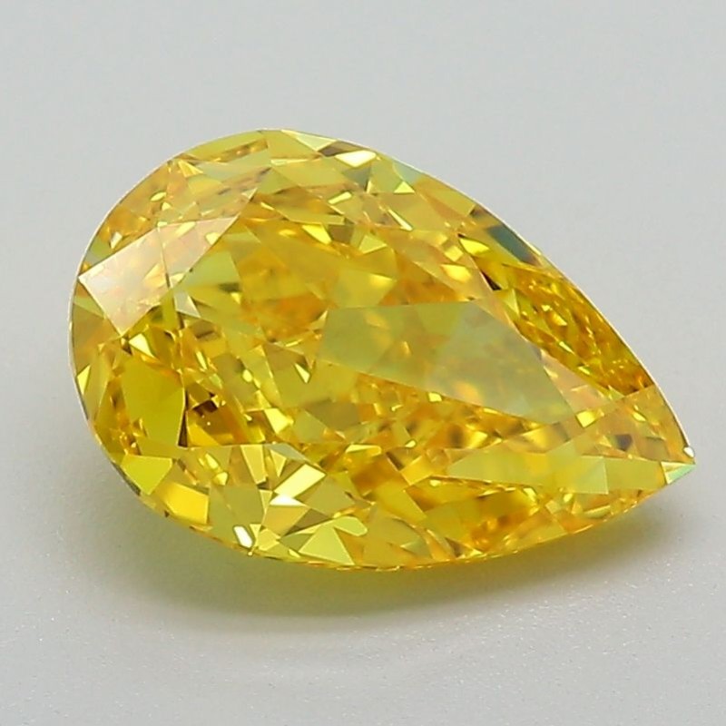 Diament laboratoryjny o barwie fantazyjnej szlif gruszkowy, 2.02ct, VVS1, Fancy Vivid Yellow, IGI LG657438766 Diament laboratoryjny o barwie fantazyjnej szlif gruszkowy, 2.02ct, VVS1, Fancy Vivid Yellow, IGI LG657438766