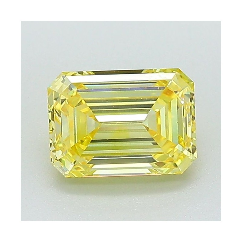 Diament laboratoryjny o barwie fantazyjnej szlif szmaragdowy, 1.1ct, VVS2, Fancy Vivid Yellow, IGI LG657439158 Diament laboratoryjny o barwie fantazyjnej szlif szmaragdowy, 1.1ct, VVS2, Fancy Vivid Yellow, IGI LG657439158