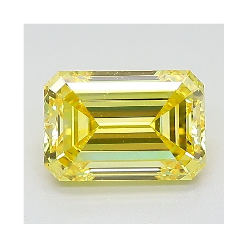 Diament laboratoryjny o barwie fantazyjnej szlif szmaragdowy, 1.41ct, VVS1, Fancy Vivid Yellow, IGI LG657439124 Diament laboratoryjny o barwie fantazyjnej szlif szmaragdowy, 1.41ct, VVS1, Fancy Vivid Yellow, IGI LG657439124