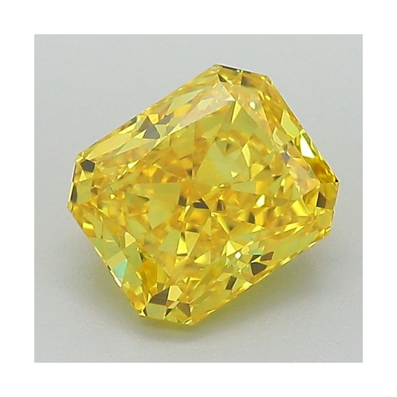 Diament laboratoryjny o barwie fantazyjnej radiant, 1.34ct, VVS2, Fancy Vivid Yellow, IGI LG691581208 Diament laboratoryjny o barwie fantazyjnej radiant, 1.34ct, VVS2, Fancy Vivid Yellow, IGI LG691581208