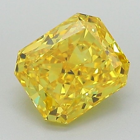 Diament laboratoryjny o barwie fantazyjnej radiant, 1.34ct, VVS2, Fancy Vivid Yellow, IGI LG691581208