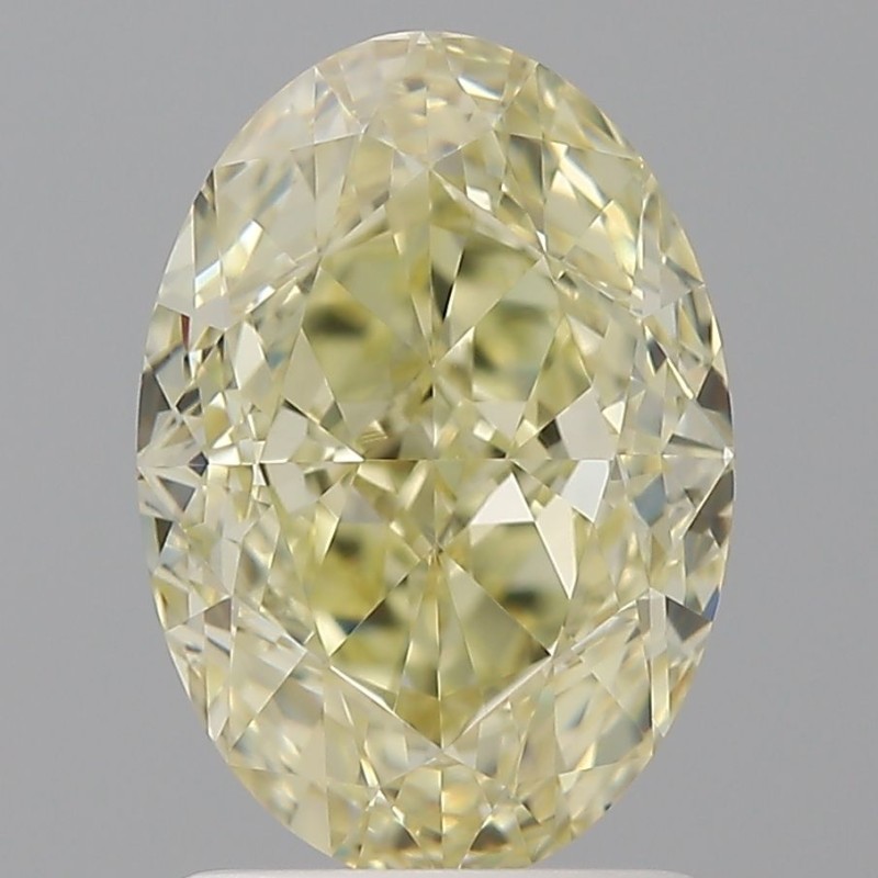 Diament o barwie fantazyjnej szlif owalny, 1.82ct, VS1, Fancy Light Yellow, GIA 7533139933 Diament o barwie fantazyjnej szlif owalny, 1.82ct, VS1, Fancy Light Yellow, GIA 7533139933